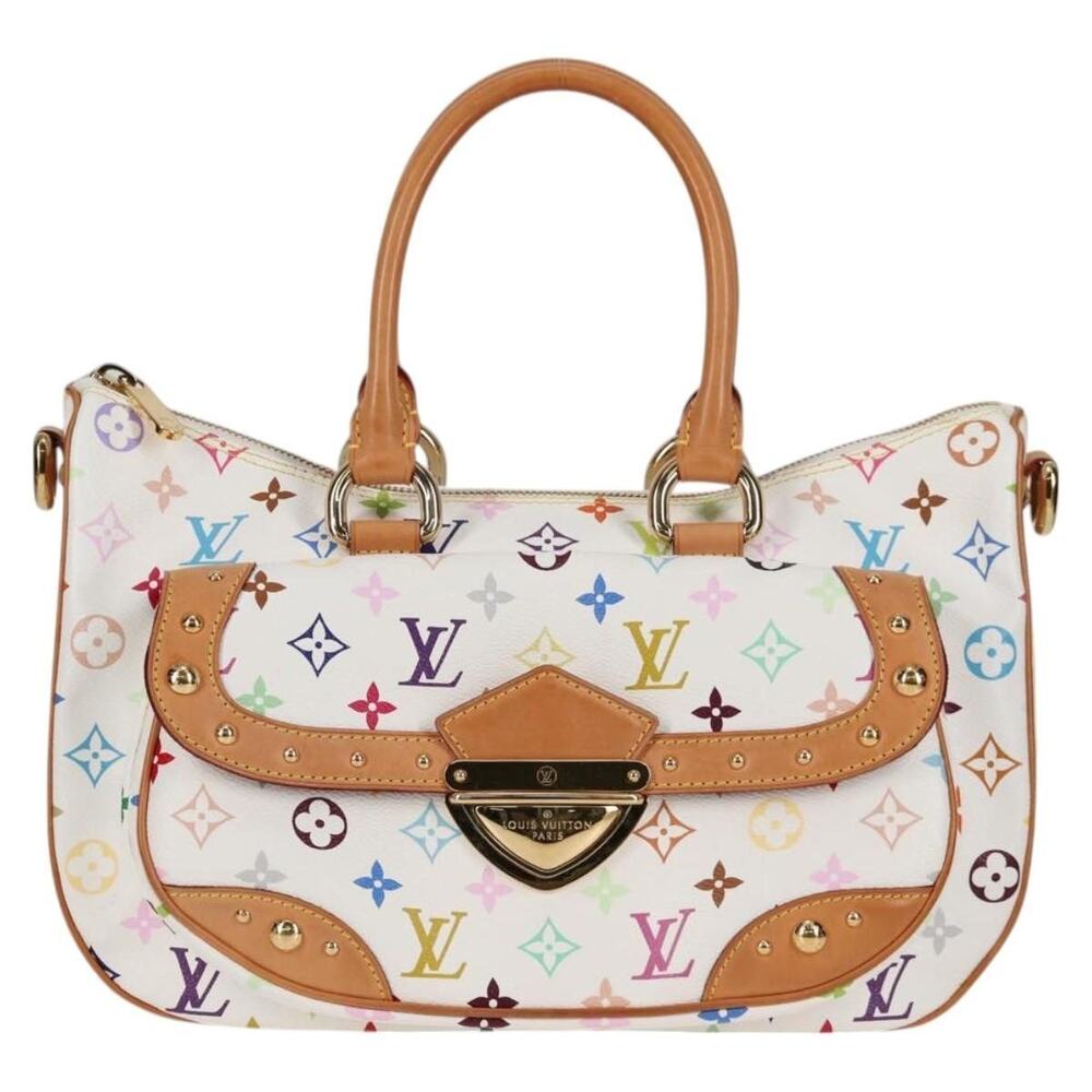 Louis Vuitton Monogram Multicolor Rita Bag White